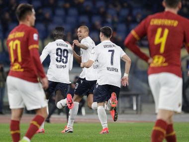 Serie A: Musa Barrow's brace guides Bologna to 3-2 win over Roma as crisis deepened at Italian club Serie A: Musa Barrow's brace guides Bologna to 3-2 win over Roma as crisis deepened at Italian club