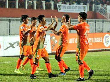I-League 2019-20: Pritam Singh's hat-trick hands NEROCA FC demolishing victory over rivals TRAU FC in Imphal derby I-League 2019-20: Pritam Singh's hat-trick hands NEROCA FC demolishing victory over rivals TRAU FC in Imphal derby