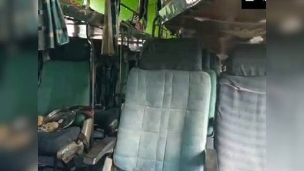 Nine die of electrocution, 22 injured in Odisha's Ganjam after bus comes into contact with live wire, catches fire