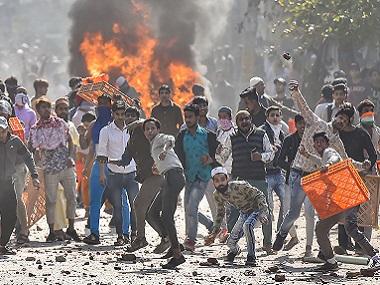 Violence breaks out in areas of northeast Delhi over Citizenship Amendment Act during Donald Trump's maiden visit Violence breaks out in areas of northeast Delhi over Citizenship Amendment Act during Donald Trump's maiden visit