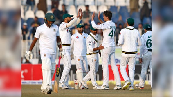 Pakistan vs Bangladesh: Shaheen Afridi, Mohammad Abbas shine on Day 1 of first Test to bowl out visitors for 233