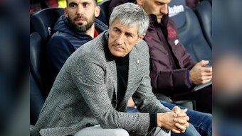 Coronavirus Outbreak: Barcelona coach Quique Setien not convinced by plans to restart La Liga until situation improves