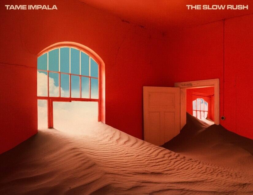 The Slow Rush cover.