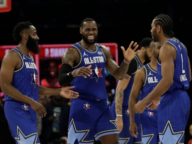 NBA: Anthony Davis wins All-Star game for Team LeBron with last throw; Kawhi Leonard claims Kobe Bryant MVP award NBA: Anthony Davis wins All-Star game for Team LeBron with last throw; Kawhi Leonard claims Kobe Bryant MVP award