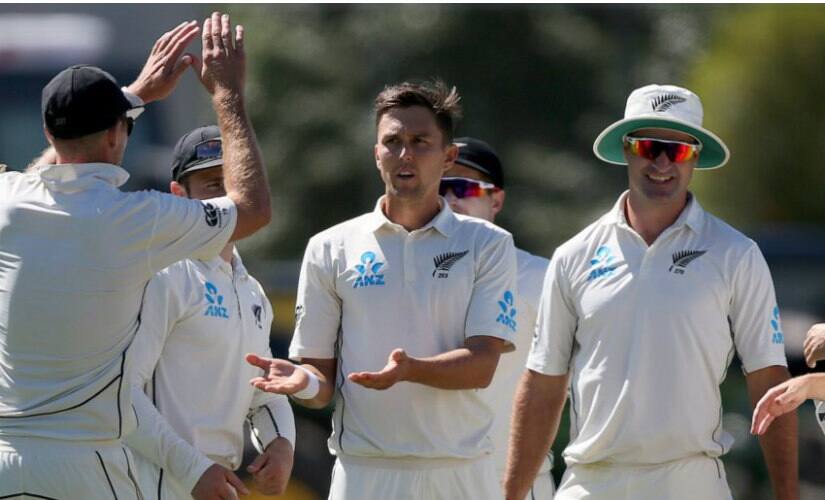 New Zealand’s pace attack will be bolstered with Trent Boult’s return in the Test series against India. Getty Images