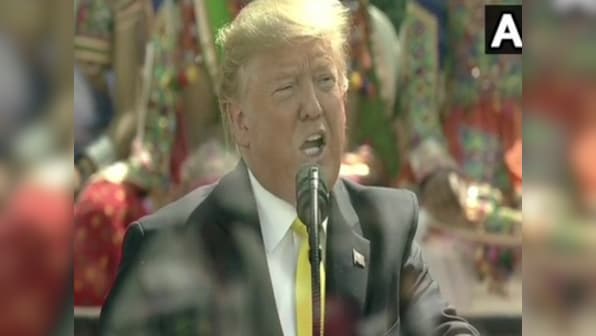 Donald Trump speech at Motera Stadium: POTUS hints at 'big' trade deal with India, $3-billion defence pact; calls Modi 'tough negotiator'