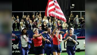 Fed Cup 2020: US beat Latvia 3-2 to advance to final; Anastasija Sevastova hands Serena Williams maiden defeat