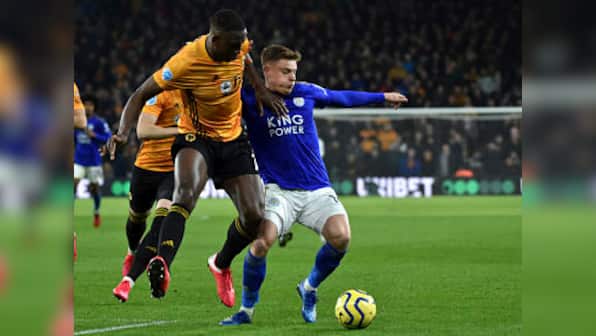 Premier League: Willy Boly's header ruled out by VAR as Wolves play out goalless draw against Leicester City
