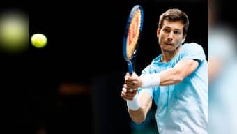 Rotterdam Open 2020: Unseeded Slovenian Aljaz Bedene upsets World No 6 Stefanos Tsitsipas in straight sets to book quarter-final spot