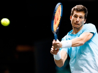 Rotterdam Open 2020: Unseeded Slovenian Aljaz Bedene upsets World No 6 Stefanos Tsitsipas in straight sets to book quarter-final spot Rotterdam Open 2020: Unseeded Slovenian Aljaz Bedene upsets World No 6 Stefanos Tsitsipas in straight sets to book quarter-final spot