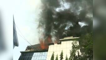 Level 4 blaze at 3-storey commercial building in Mumbai's Andheri East; no casualties, 12 fire tenders on spot