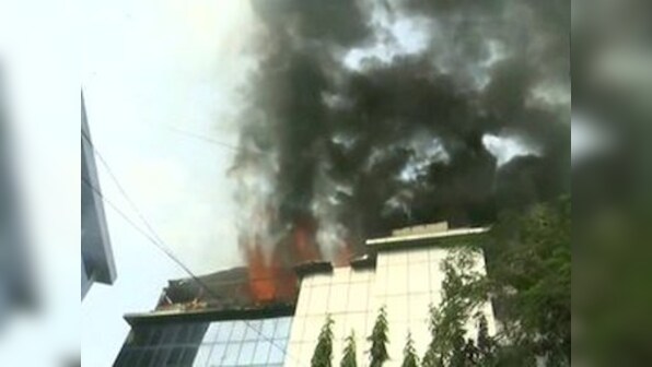 Level 4 blaze at 3-storey commercial building in Mumbai's Andheri East; no casualties, 12 fire tenders on spot