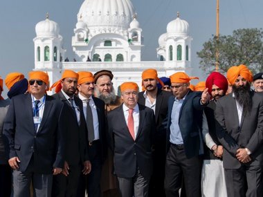 Kartarpur Corridor is practical example of Pakistan's desire for peace and harmony, says UN chief Antonio Guterres at Lahore Kartarpur Corridor is practical example of Pakistan's desire for peace and harmony, says UN chief Antonio Guterres at Lahore