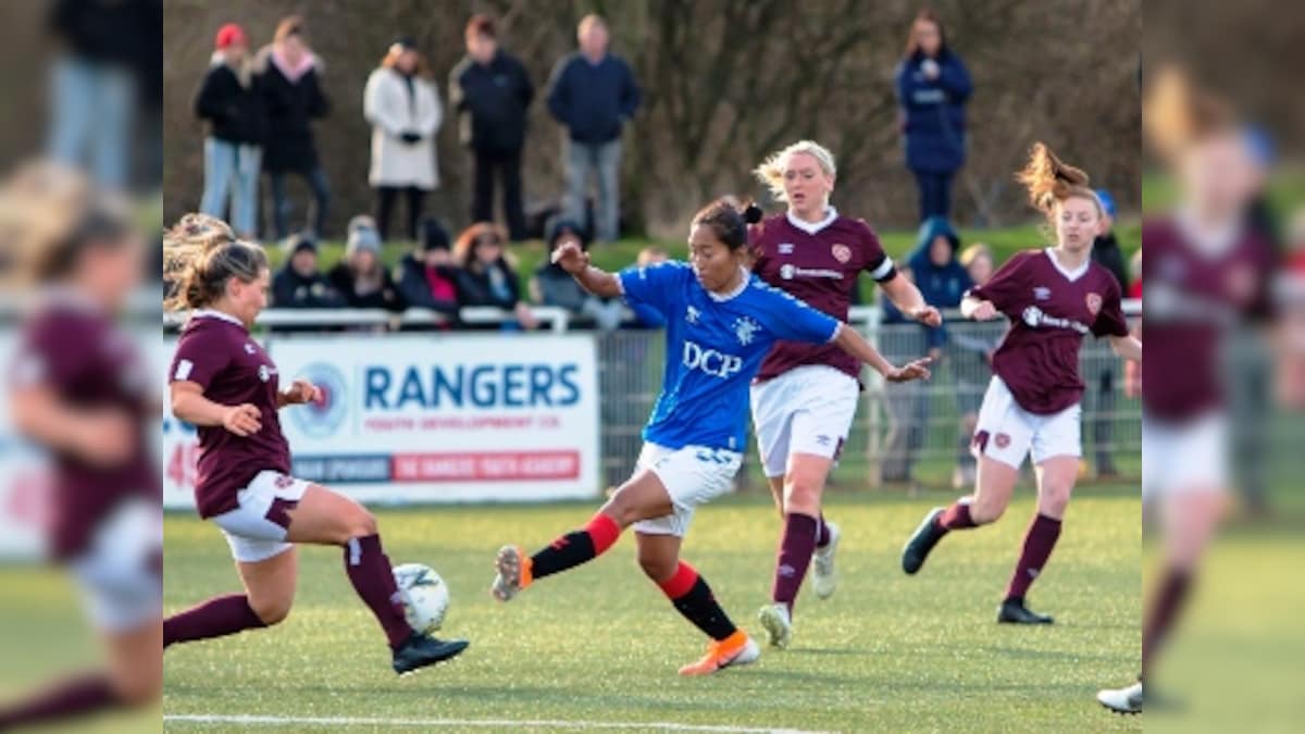 Indian striker Bala Devi says match-time for Rangers FC adding 'immense value' in quest to become better footballer