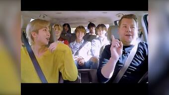 Watch: K pop group BTS cover Post Malone, Friends theme in new episode of James Corden's Carpool Karaoke