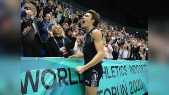 Sweden's Mondo Duplantis soars 6.17m to achieve lifetime dream, break pole vault world record