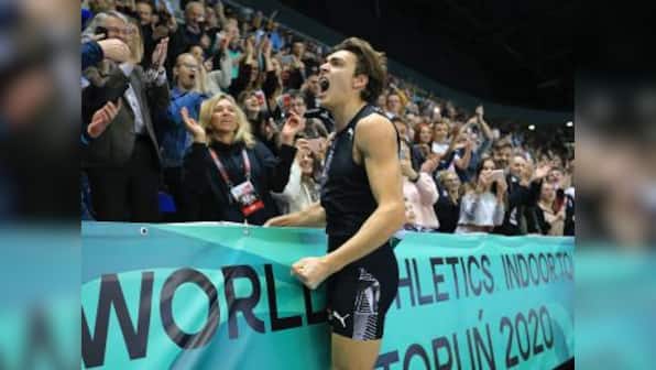 Sweden's Mondo Duplantis soars 6.17m to achieve lifetime dream, break pole vault world record