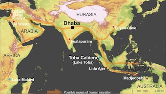 Stone tools show humans in India survived the cataclysmic Toba eruption 74,000 years ago