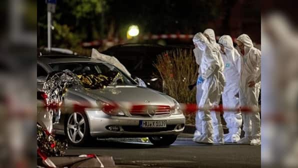 Nine dead in shooting in Germany's Frankfurt, attacker suspected of having 'far-right, racist' motives; Angela Merkel says 'hatred is poison'