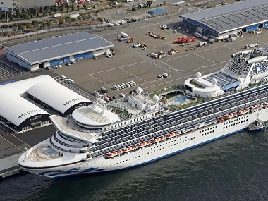 With 61 confirmed cases of coronavirus on quarantined cruise ship at Yokohama, Japan turns away luxury liner from Hong Kong With 61 confirmed cases of coronavirus on quarantined cruise ship at Yokohama, Japan turns away luxury liner from Hong Kong