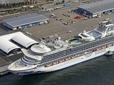 With 61 confirmed cases of coronavirus on quarantined cruise ship at Yokohama, Japan turns away luxury liner from Hong Kong