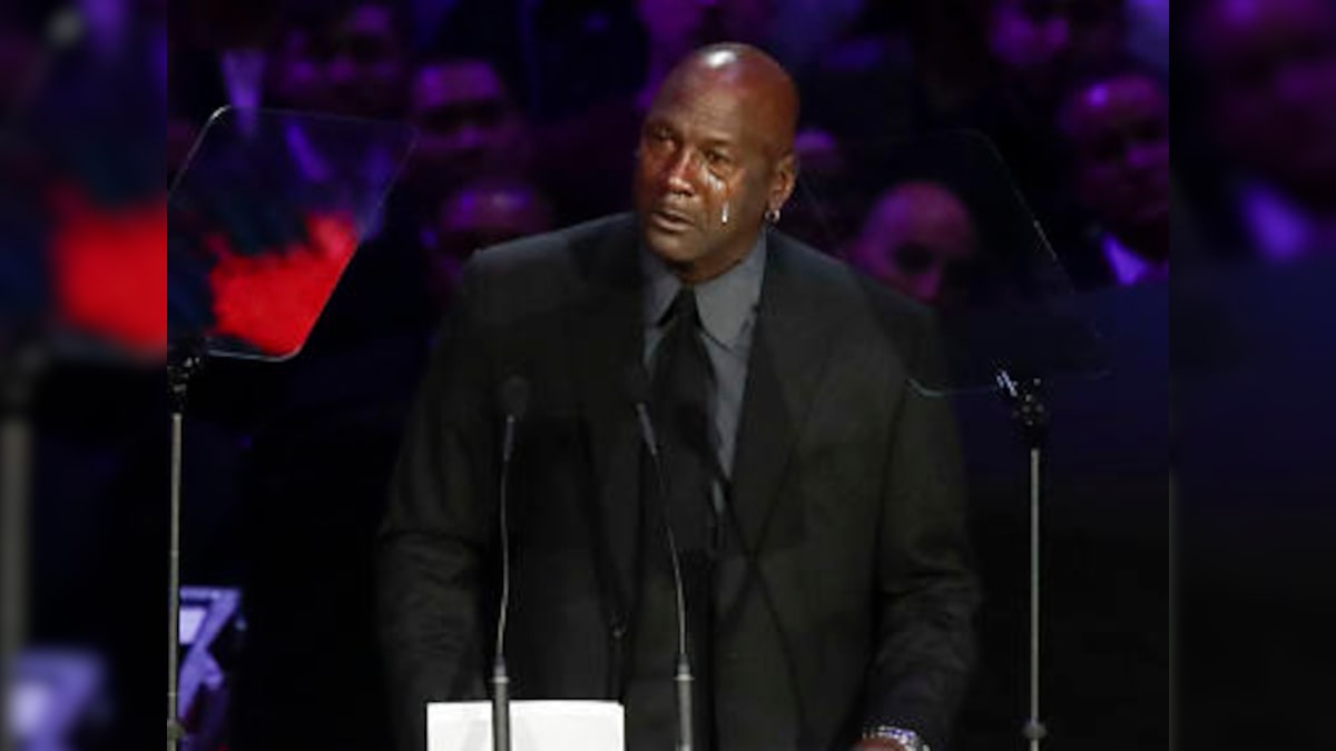 Kobe Bryant memorial: 'A piece of me died. Please rest in peace, little brother,' says a tearful Michael Jordan in poignant tribute