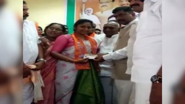 Slain forest brigand Veerappan's daughter Vidya Rani joins BJP, says she wants to take Narendra Modi's schemes to the people