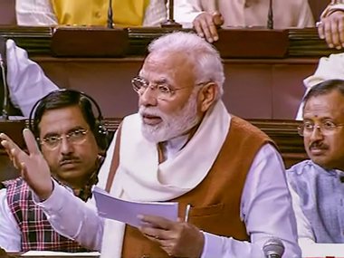 In Rajya Sabha, Narendra Modi alleges Opposition criticising CAA, NPR due to vote bank: PM quotes Lohia, Shastri to justify Centre stand In Rajya Sabha, Narendra Modi alleges Opposition criticising CAA, NPR due to vote bank: PM quotes Lohia, Shastri to justify Centre stand