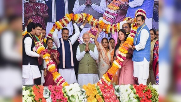 'Sabka saath, sabka vikas': At Prayagraj event, Narendra Modi says priority of government that justice reaches all 130 cr Indians