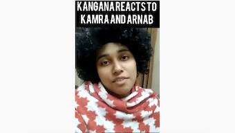 Watch: Comedian Saloni Gaur makes parody video of Kangana Ranaut's reaction to Arnab Goswami-Kunal Kamra row