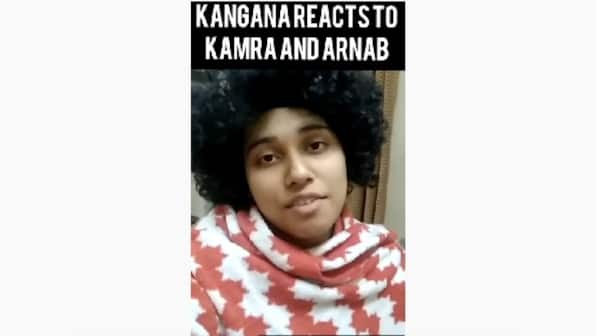 Watch: Comedian Saloni Gaur makes parody video of Kangana Ranaut's reaction to Arnab Goswami-Kunal Kamra row