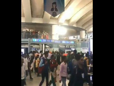 Video showing group of people chanting ‘goli maaro…’ slogans at Delhi's Rajiv Chowk metro station goes viral; police detain six Video showing group of people chanting ‘goli maaro…’ slogans at Delhi's Rajiv Chowk metro station goes viral; police detain six