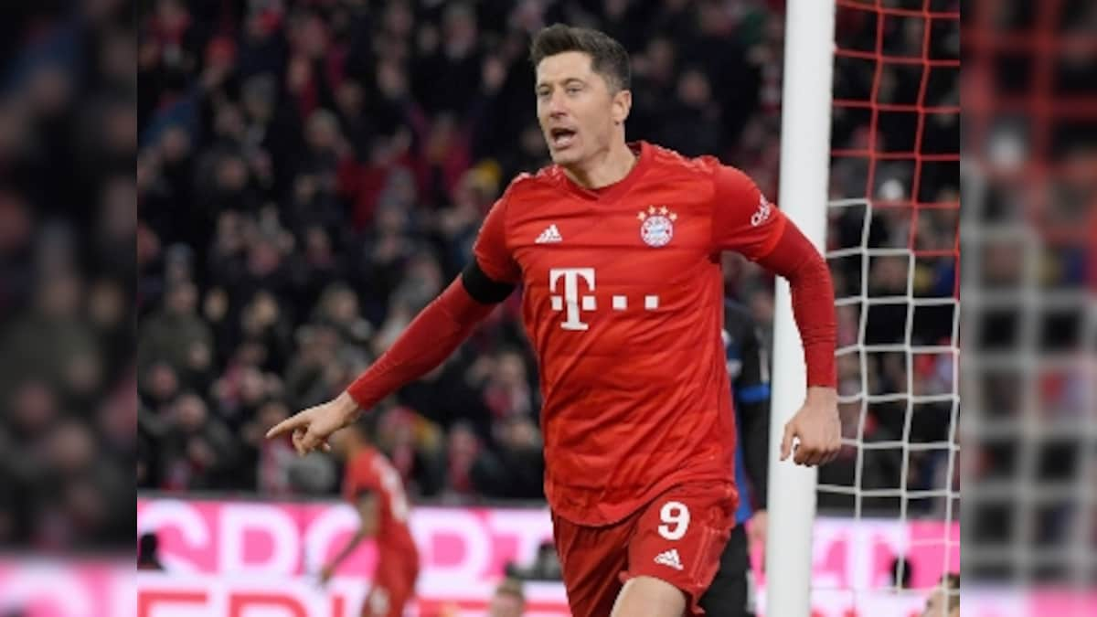 Bundesliga: Robert Lewandowski brace helps Bayern Munich edge past Paderborn for eighth win in nine league games