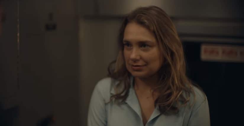 Merritt Wever in a still from Run. Image from YouTube