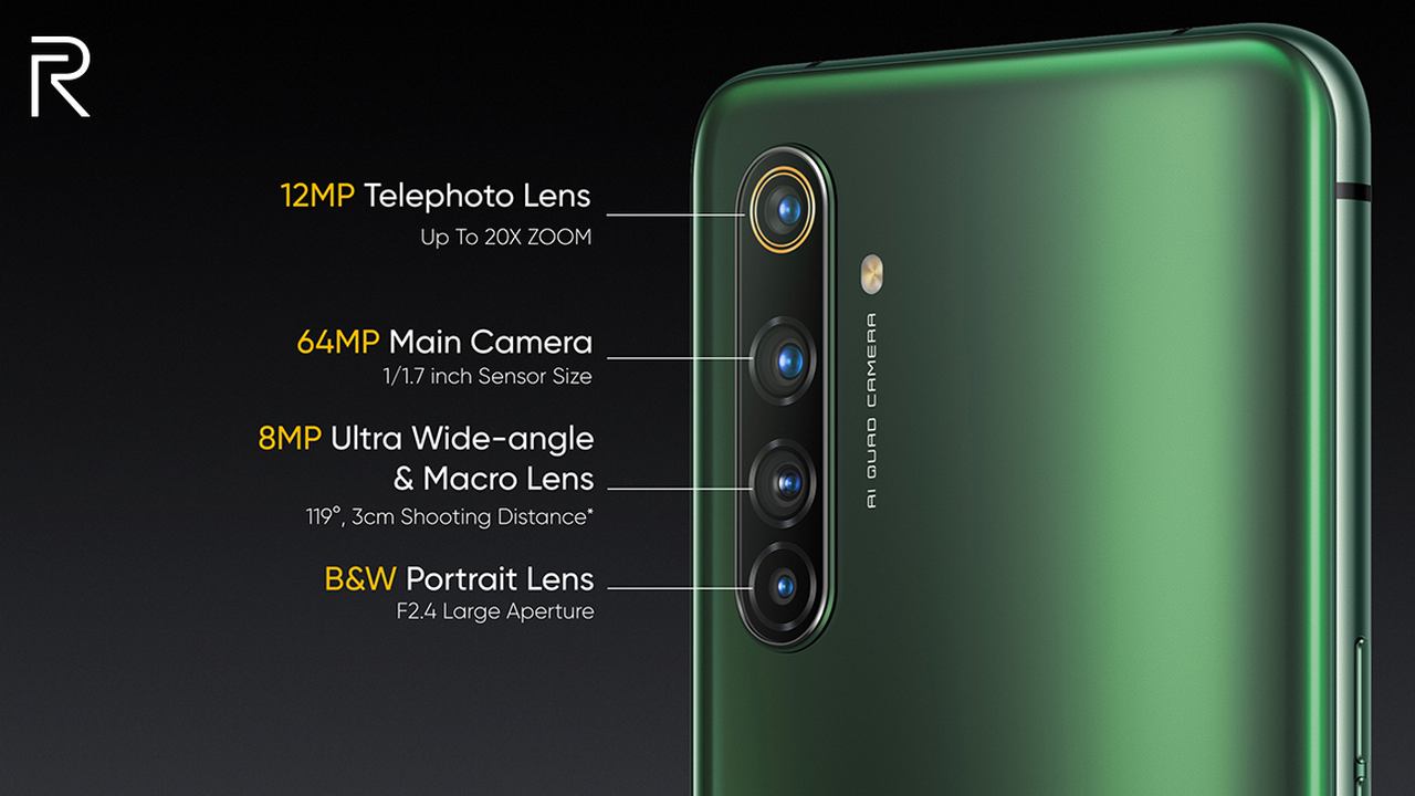 The camera specification of the Realme X50 Pro. Image credit: Twitter