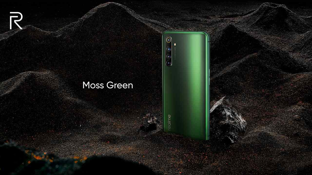 The Moss Green variant of the Realme X50 Pro. Image credit: Twitter