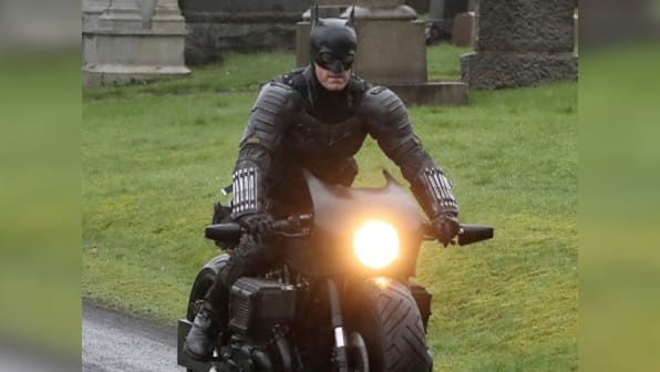 The Batman: Leaked set photos share glimpses of Robert Pattison's new Batsuit, Batcycle