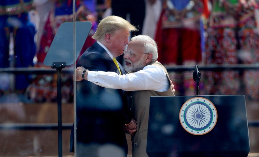 Donald Trump visits India Narendra Modi hails India s 