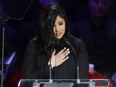 Kobe Bryant memorial: 'I couldn't see him as a celebrity. He was mine, he was my everything,' says wife Vanessa Bryant Kobe Bryant memorial: 'I couldn't see him as a celebrity. He was mine, he was my everything,' says wife Vanessa Bryant