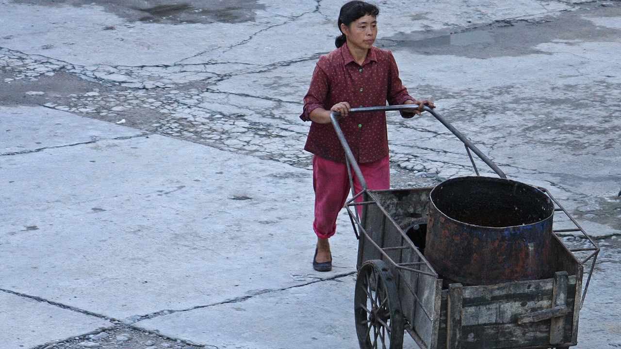 The reality is that many North Koreans are malnourished, suffering from stunted growth, and thus more vulnerable if infected. Image credit: Wikipedia