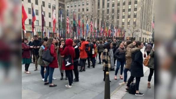 Hachette employees stage walkout to protest Woody Allen memoir: 'Stand in solidarity with Ronan and Dylan Farrow'