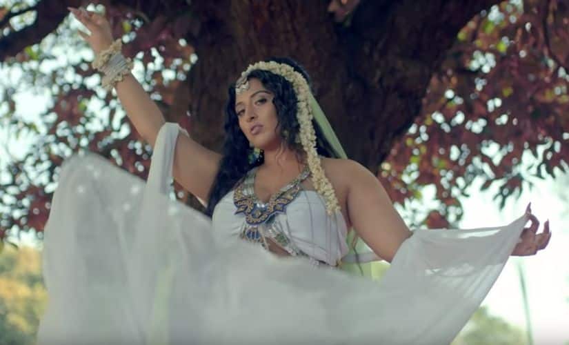 Screenshot from the Bindis and Bangles video.