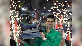 Dubai Tennis Championships: World No 1 Novak Djokovic beats Stefanos Tsitsipas in straight sets to win title for fifth time