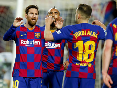 LaLiga: Lionel Messi's late penalty helps Barcelona edge past Real Sociedad; Atletico Madrid held by Sevilla LaLiga: Lionel Messi's late penalty helps Barcelona edge past Real Sociedad; Atletico Madrid held by Sevilla