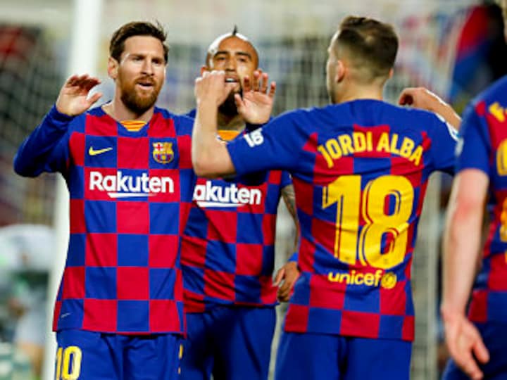 LaLiga: Lionel Messi's late penalty helps Barcelona edge past Real Sociedad; Atletico Madrid held by Sevilla