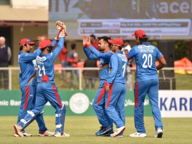 Afghanistan vs Ireland: Najibullah Zadran scores unbeaten 42, help Afghans to 11-run win in rain-curtailed first T20I Afghanistan vs Ireland: Najibullah Zadran scores unbeaten 42, help Afghans to 11-run win in rain-curtailed first T20I