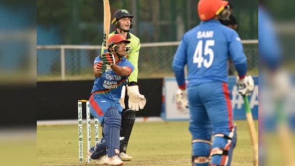 Afghanistan vs Ireland: Najibullah Zadran's quickfire 42 sees hosts beat Ireland in rain-affected T20I