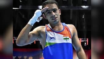 Vikas Krishan, Simranjit Kaur seal final berth in Asian Olympic boxing qualifiers; MC Mary Kom, Amit Panghal secure bronze
