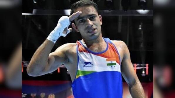 Vikas Krishan, Simranjit Kaur seal final berth in Asian Olympic boxing qualifiers; MC Mary Kom, Amit Panghal secure bronze
