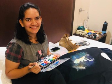 Coronavirus Outbreak: Shooter Anjum Moudgil finds solace in painting during COVID-19 lockdown Coronavirus Outbreak: Shooter Anjum Moudgil finds solace in painting during COVID-19 lockdown